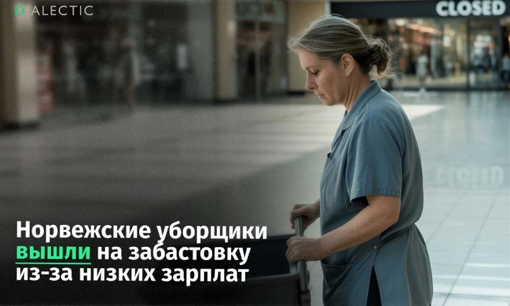  В Норвегии бастуют уборщики