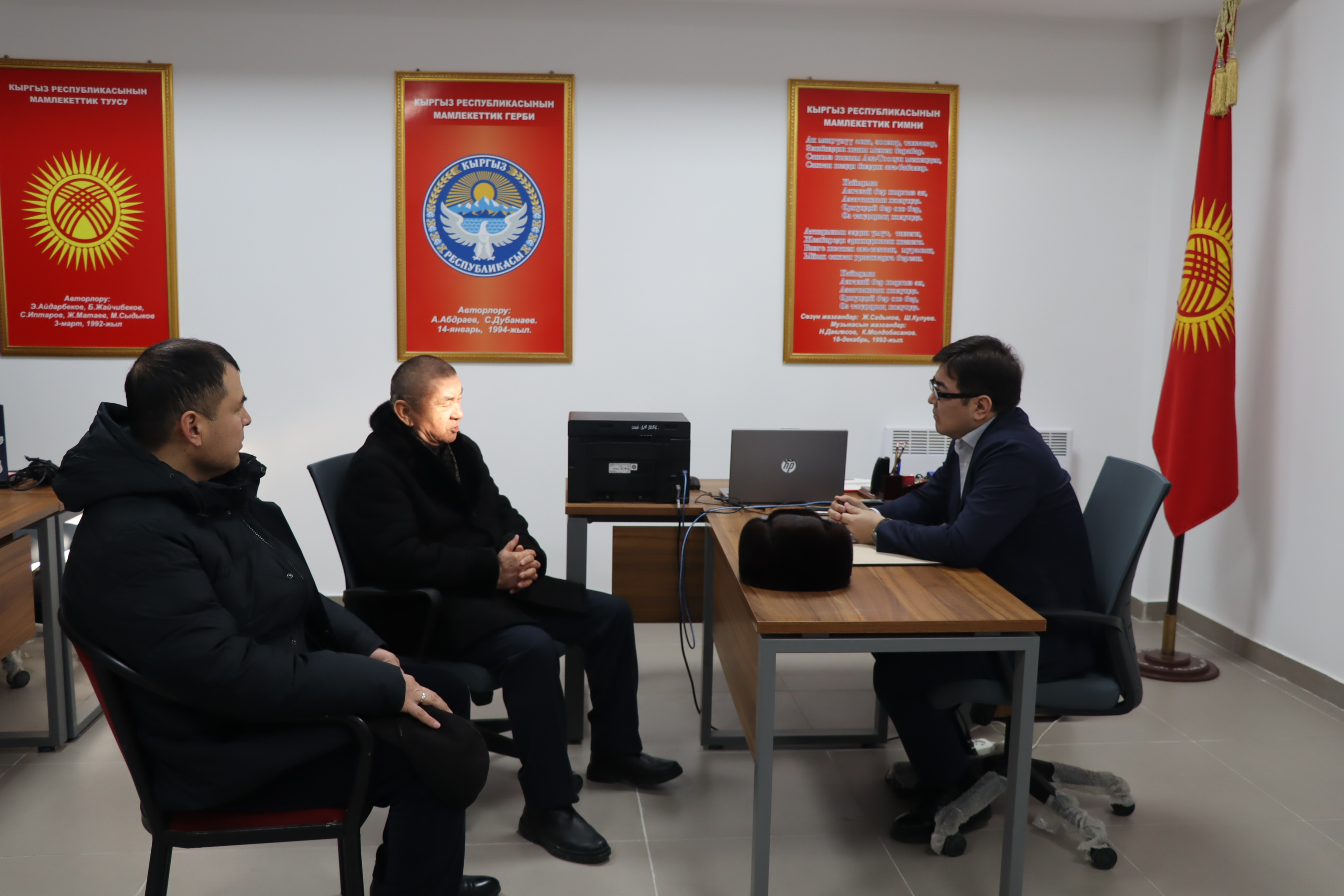 Председатель ФПСК Мурадил Джумадилде уулу провел в городе Манас личный прием трудящихся 