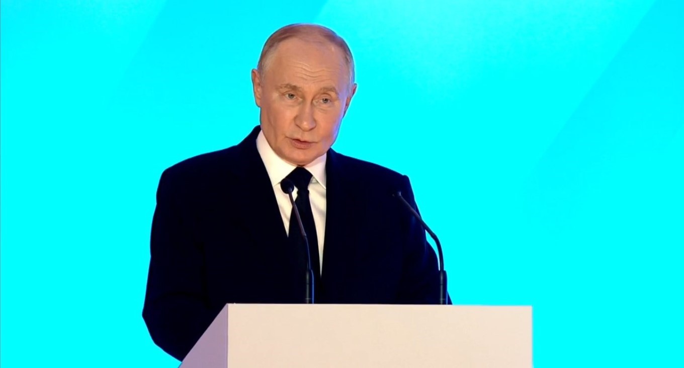 Президент Владимир Путин принял участие в съезде ФНПР