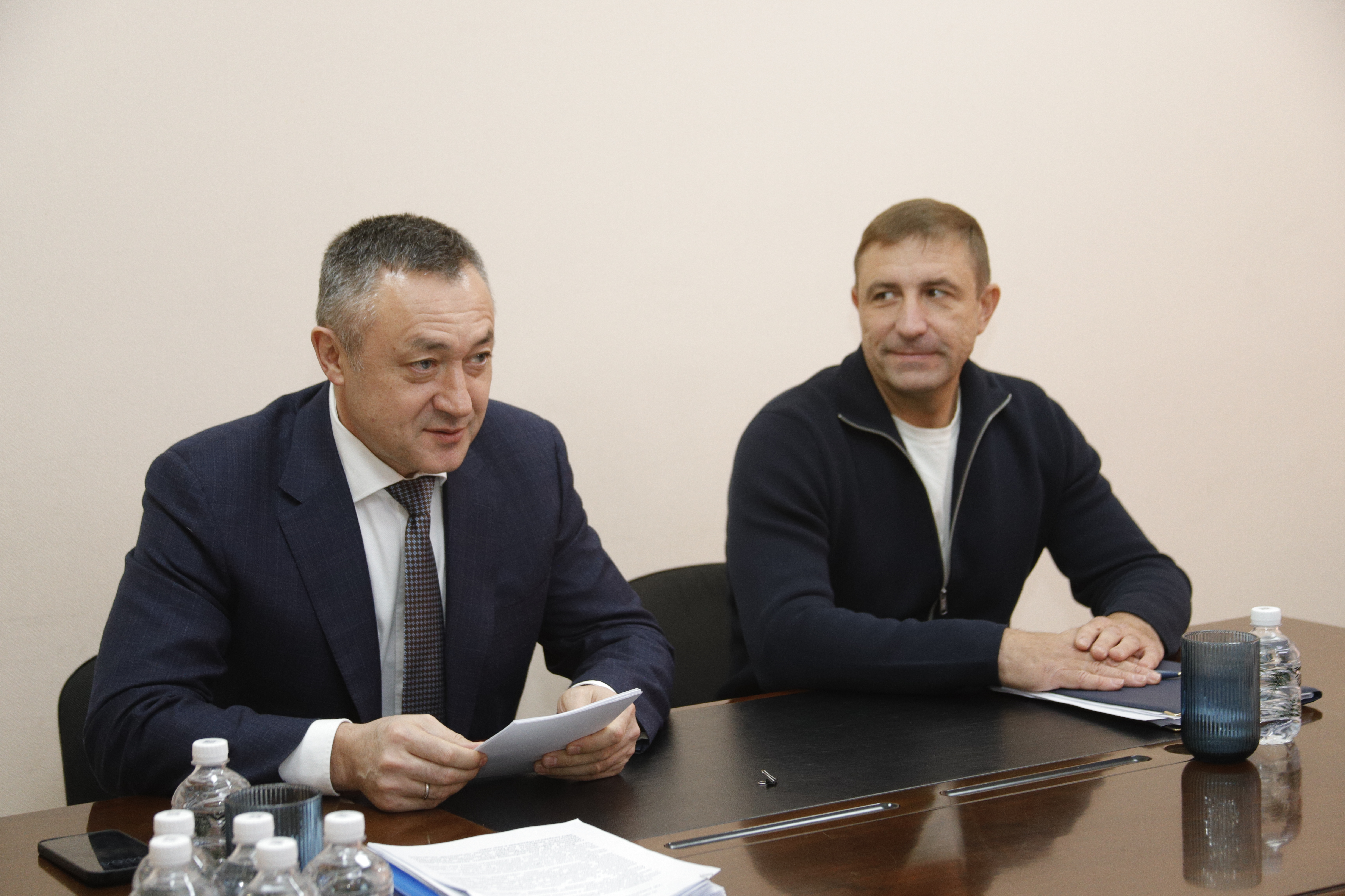 Виктор Пинский встретился с руководителями профсоюзных организаций  Приморья  